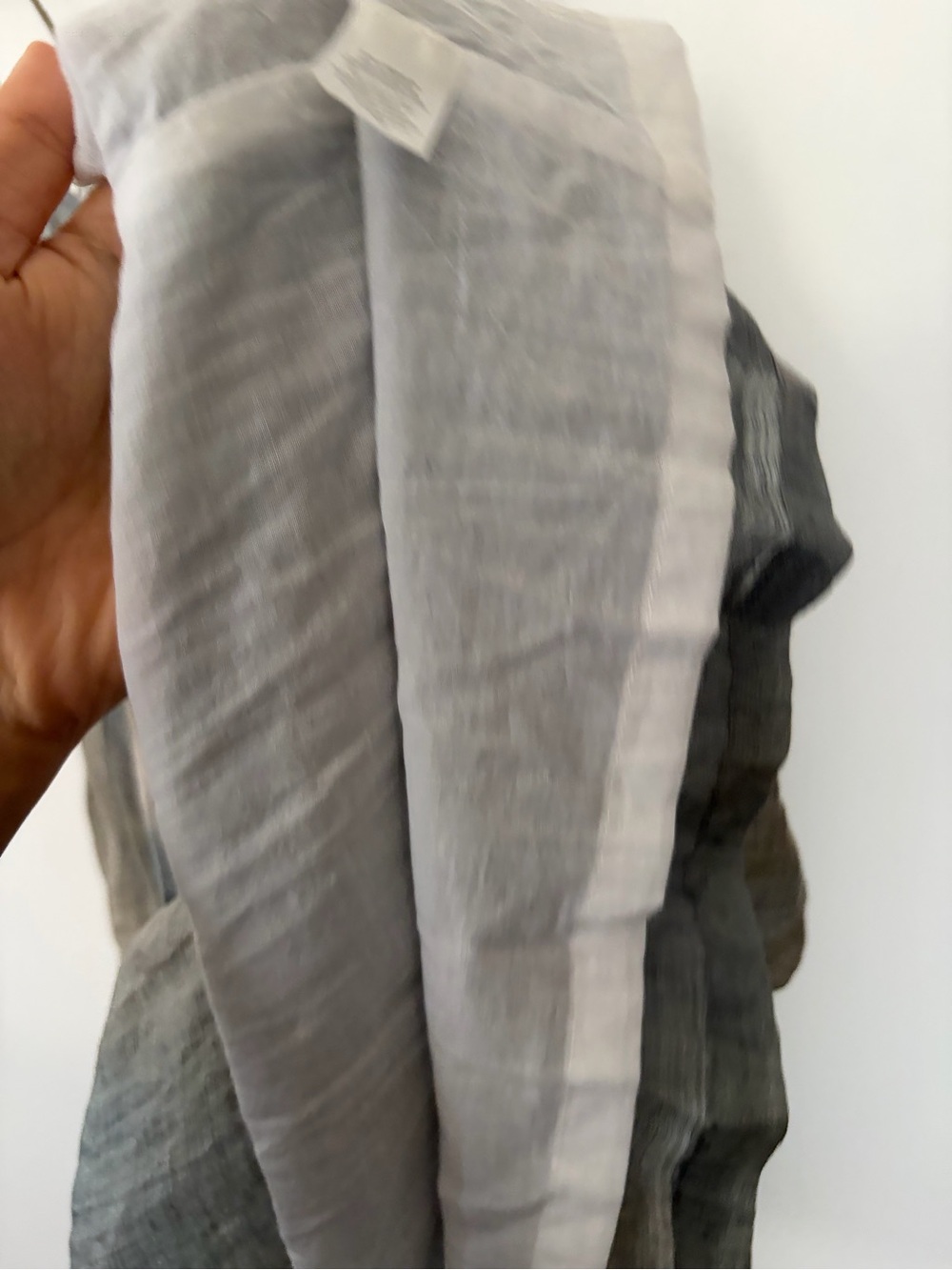 Horses Atelier Silk-Linen Earthy bohemian ombre slip dress - Size 1/ S - Picture 9 of 13